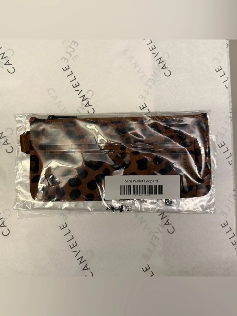 BNWT Canvelle Large Crescent Bag + Slim Wallet in Leopard 🐆 Offers Encouraged 🙌 - Picture 13 of 16